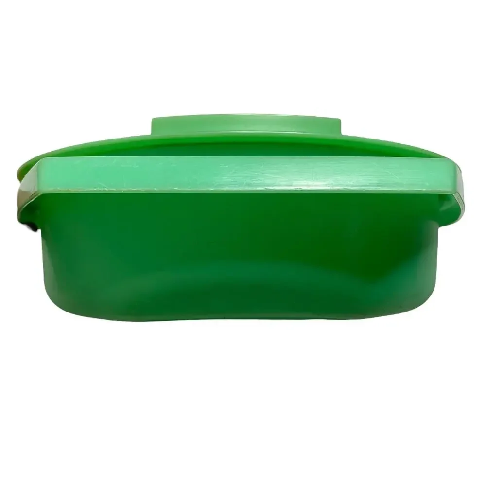 TUPPERWARE Vintage Jade Green Bowl Grater Shredder Made in USA 786-4